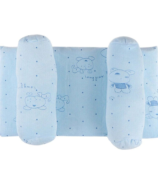 Soft Head Shaping Newborn Pillow for Flat Head Prevention, Breathable & Portable Infant Cushion - Baby Head Shaping Pillow - Adjustable Newborn Baby Head Shaping Pillow ( Random Color & Design ) - Without Box