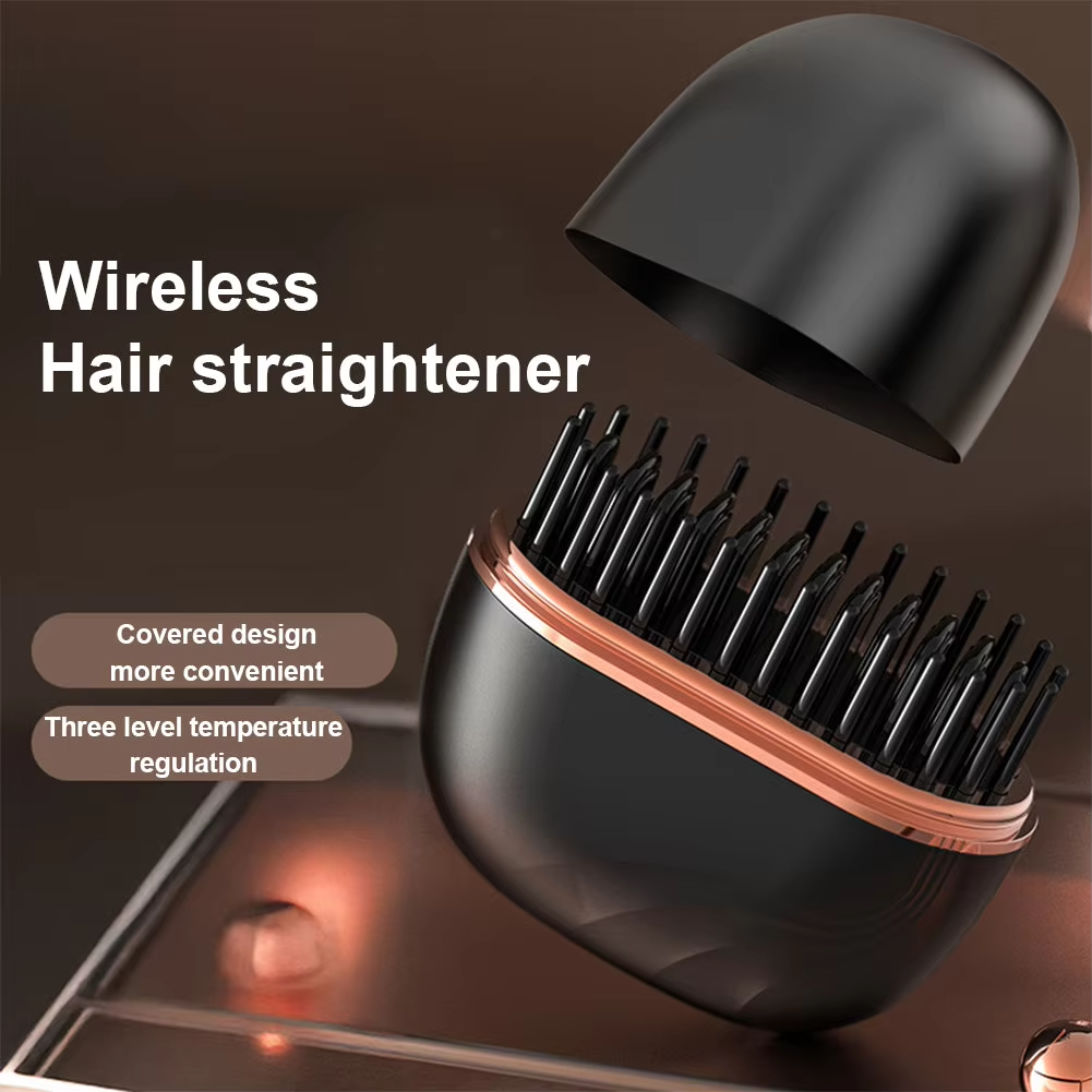 Wireless Charging Portable Multifunctional Hair Care Styling Comb (Random Color)