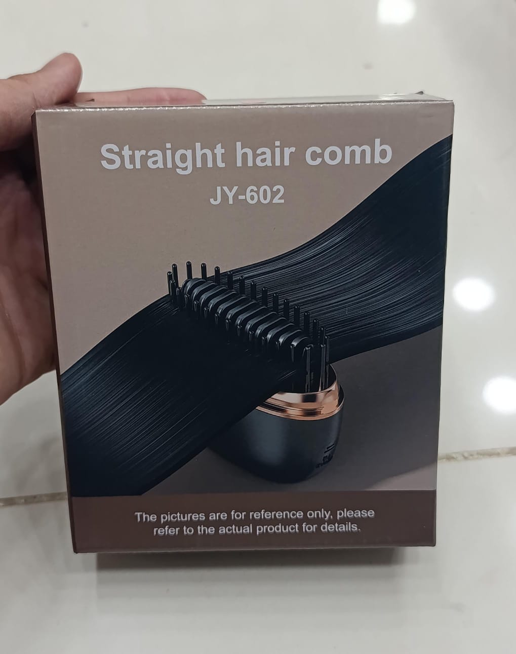 Wireless Charging Portable Multifunctional Hair Care Styling Comb (Random Color)