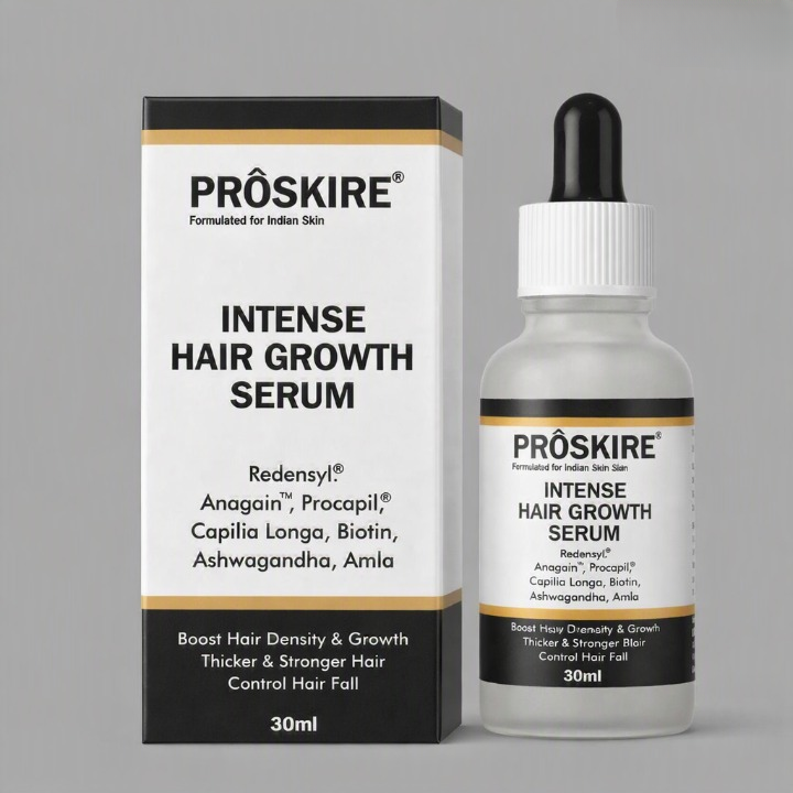 Proskire Intense Hair Growth Serum for Scalp & Hair Care - 30ml